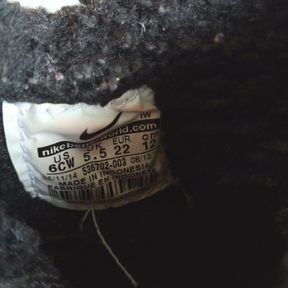 nike chukka moc warm lined unisex booties toddler size 6 CW - Picture 10 of 11